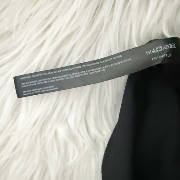 INTIMATELY FREE PEOPLE | Black "Back it Up" Onesie Jumpsuit Cross Back | Size XL - Picture 9 of 9